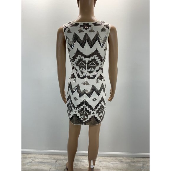 EXPRESS SEQUIN MINI DRESS - Picture 2 of 6
